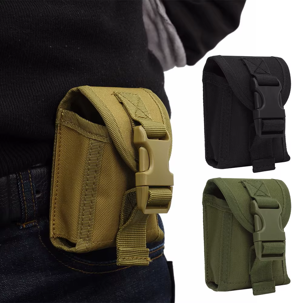Riñonera táctica MOLLE: cintura para caza y senderismo - imagen 4