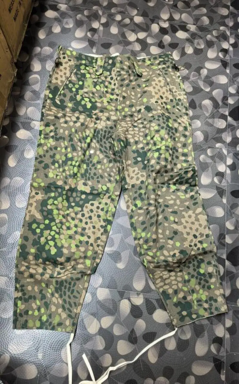 Uniforme M43 camuflaje DOT44 – camisa y pantalones para reenactación - imagen 5