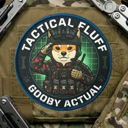 GOOBY ACTUAL parches tácticos gancho y bucle para chaleco perro