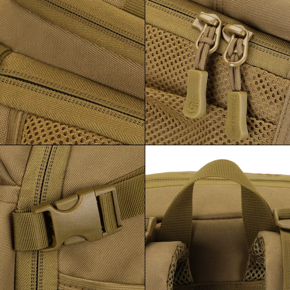 Mochila táctica PROTECTOR PLUS impermeable MOLLE para caza y camping - imagen 3