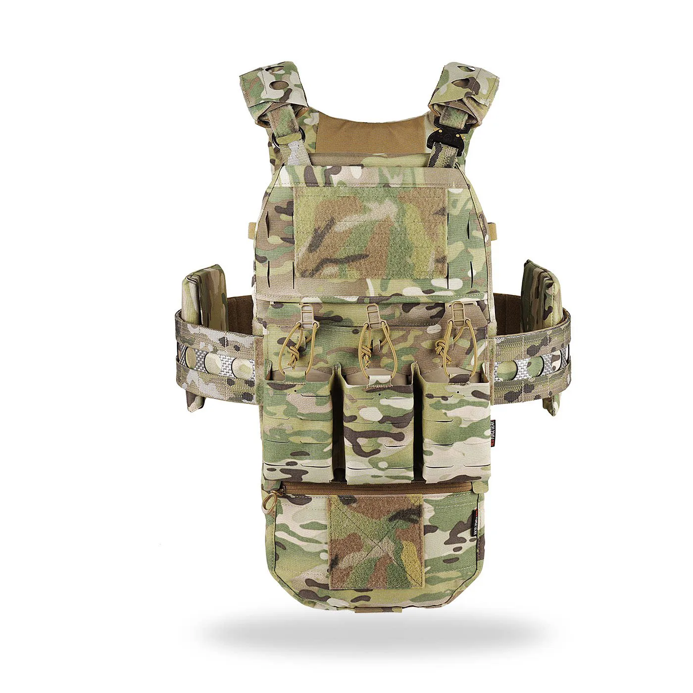 Chaleco táctico ligero MOLLE con tablero en T para airsoft - imagen 3