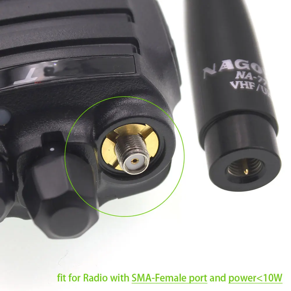Antena Nagoya NA-771 SMA macho flexible VHF/UHF 144/430MHz - imagen 2