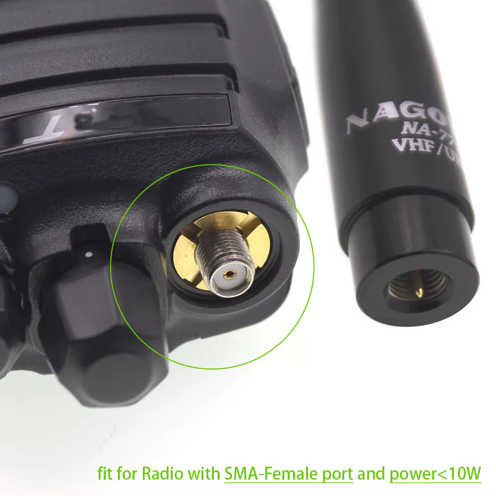 Antena Nagoya NA-771 SMA macho flexible VHF/UHF 144/430MHz - imagen 2