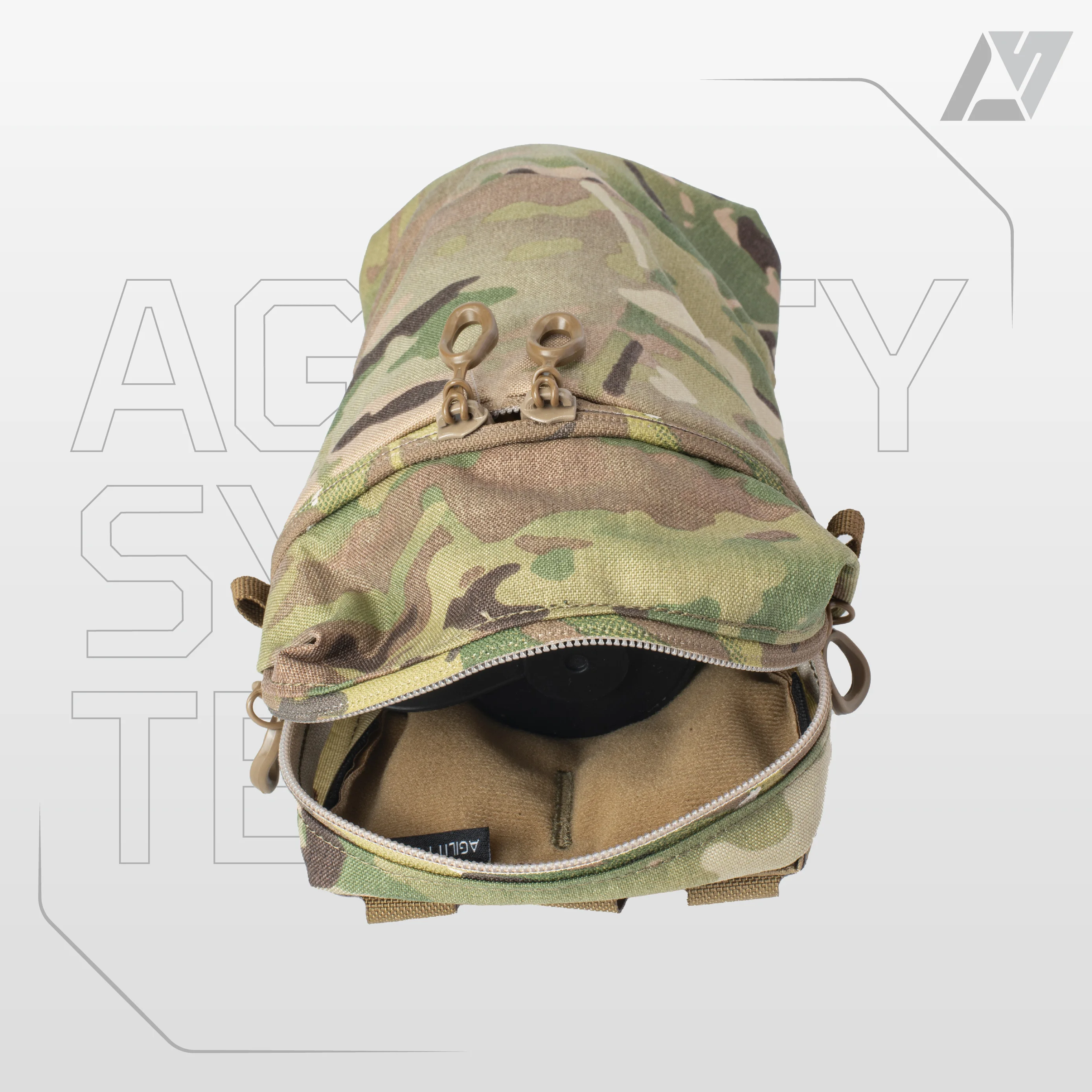 Funda vertical MOLLE FERRO GP – Táctica modular para equipamiento - imagen 5