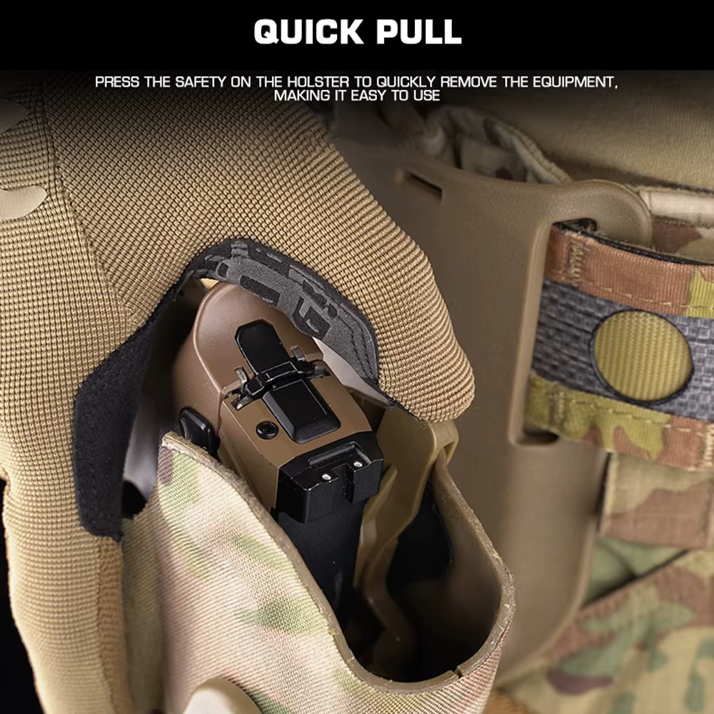 Funda Safariland QLS SIG Sauer P320 M17 M18 Airsoft - imagen 5