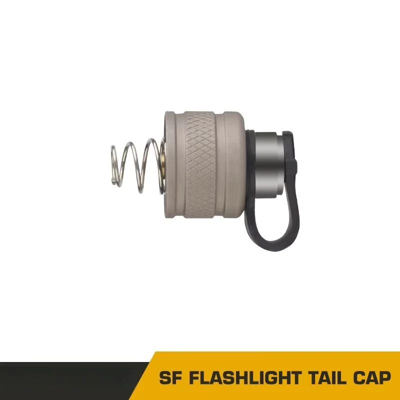 Linterna táctica Airsoft: tapa trasera con interruptor presión - imagen 2