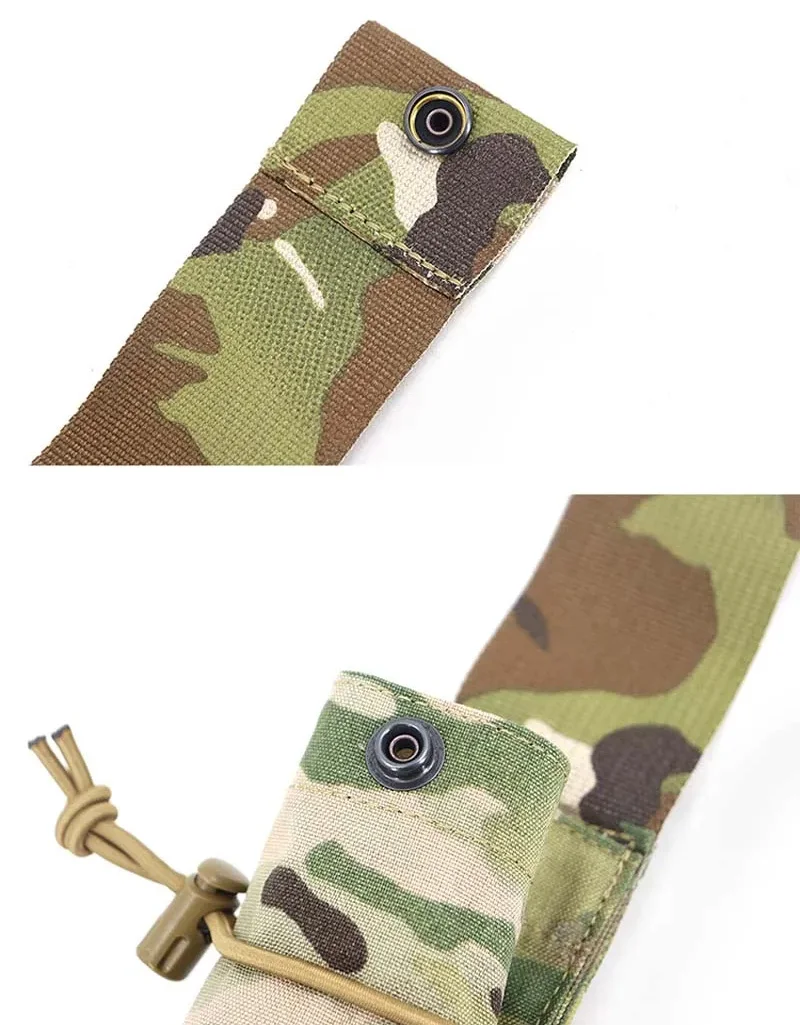 Bolsa táctica MOLLE con correa de carga para herramientas y accesorios - imagen 3