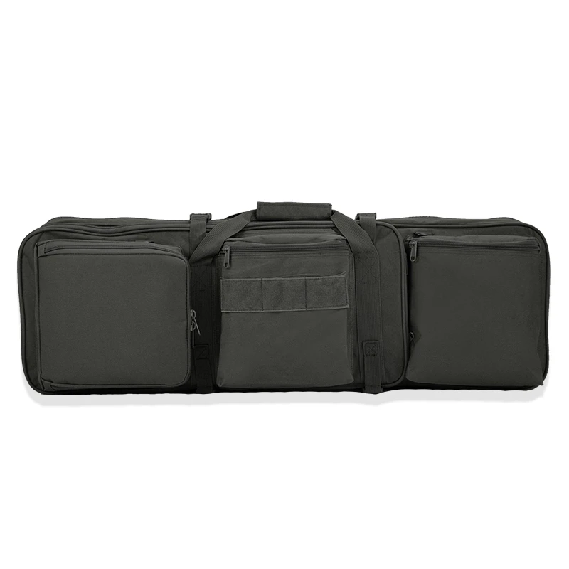 Funda táctica detalle materiales y cremalleras
