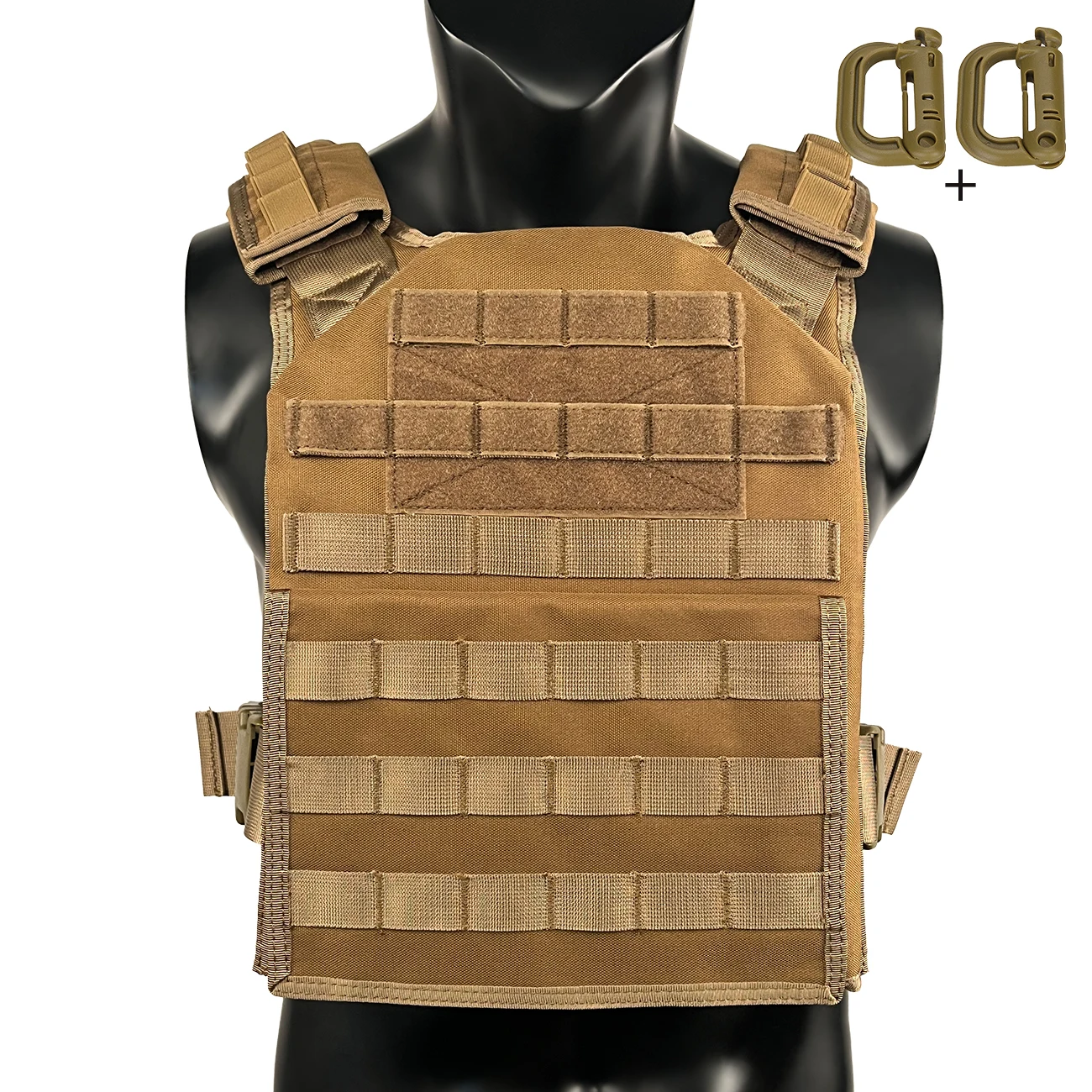 Gilet táctico modular de caza con liberación rápida y D-ring - imagen 3