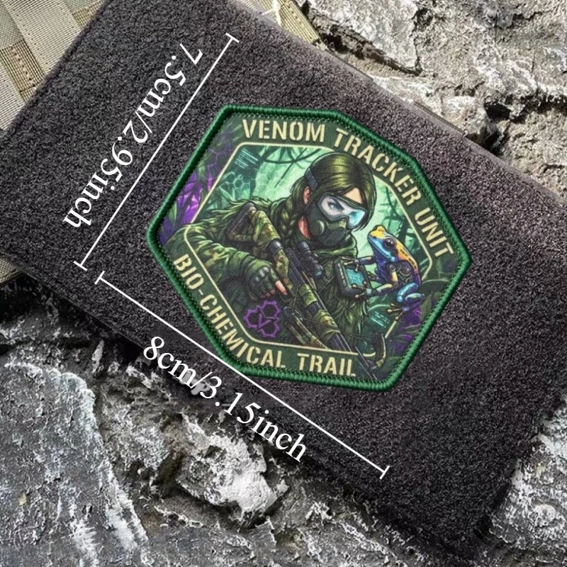 Venom Tracker Unit parche táctico con velcro gancho y bucle - imagen 4