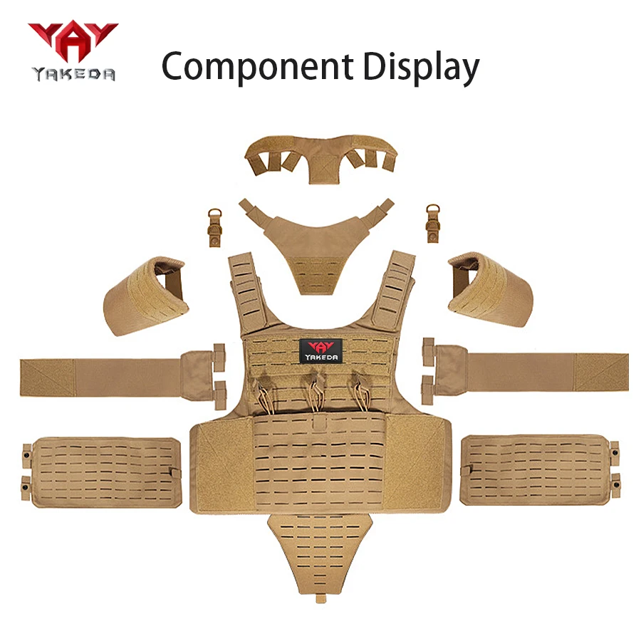 Chaleco táctico para caza con configuración modular