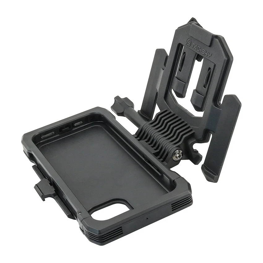 Funda táctica MOLLE para teléfono con arnés pecho y brazo ajustable - imagen 3