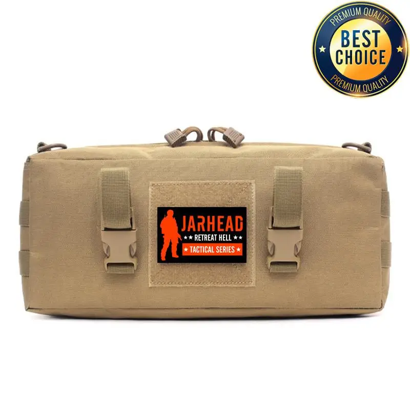 Riñonera táctica MOLLE nailon impermeable – Caza y pesca - imagen 3