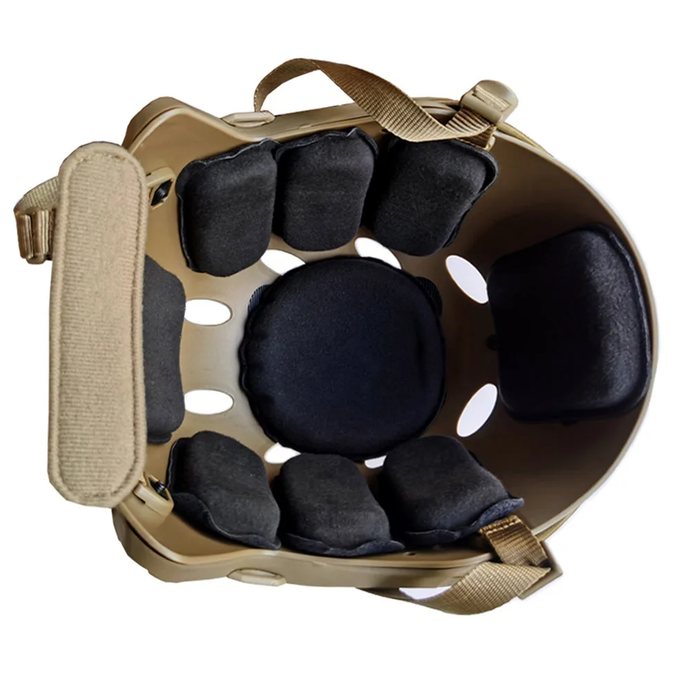 Almohadillas Wendy Fast EVA viscoelásticas para casco táctico ACH