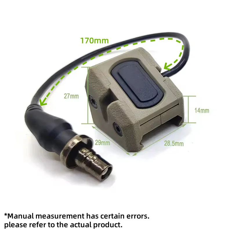 SOTAC ModButton interruptor de presión táctico RAMP para Picatinny - imagen 2