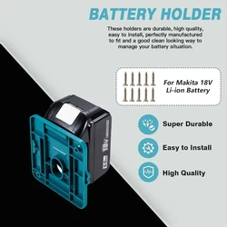 Soporte batería Makita para BL1830 y BL1860