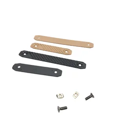 MLOK cubiertas riel de guardamanos nailon y G10 panal arena