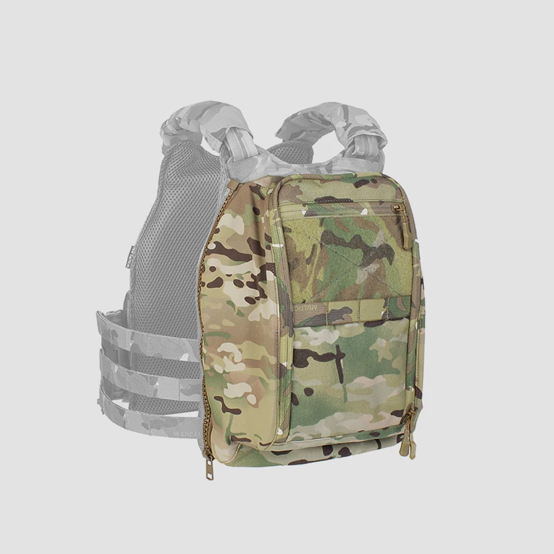Bolsa táctica con panel trasero y cremallera para outdoor - imagen 2