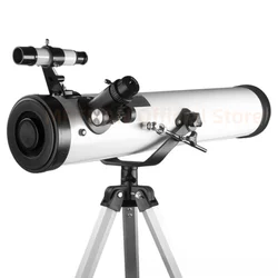 Telescopio astronómico 114mm para observación lunar y estelar