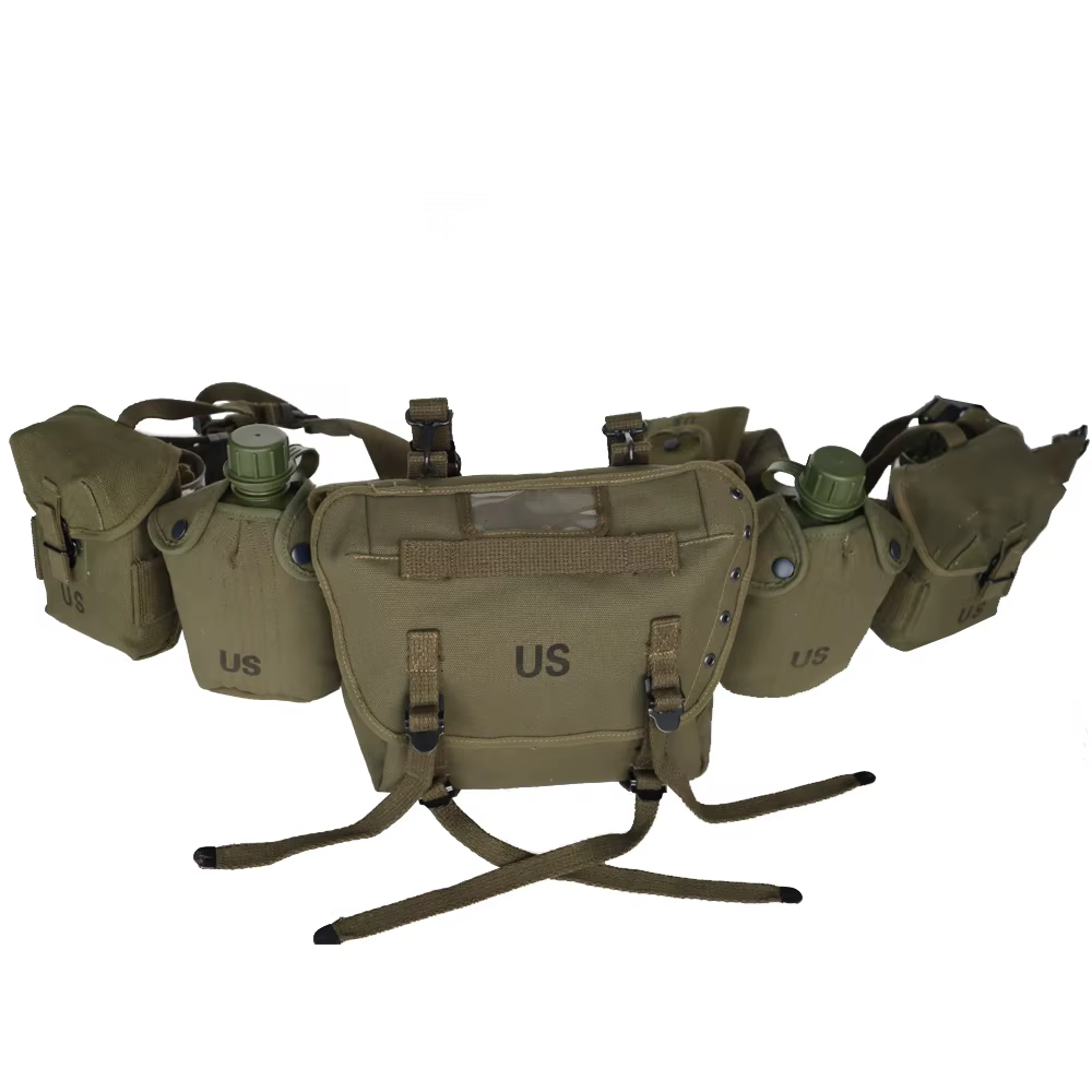 Réplica M1956 bolsa larga estilo militar WW2 coreano - imagen 3