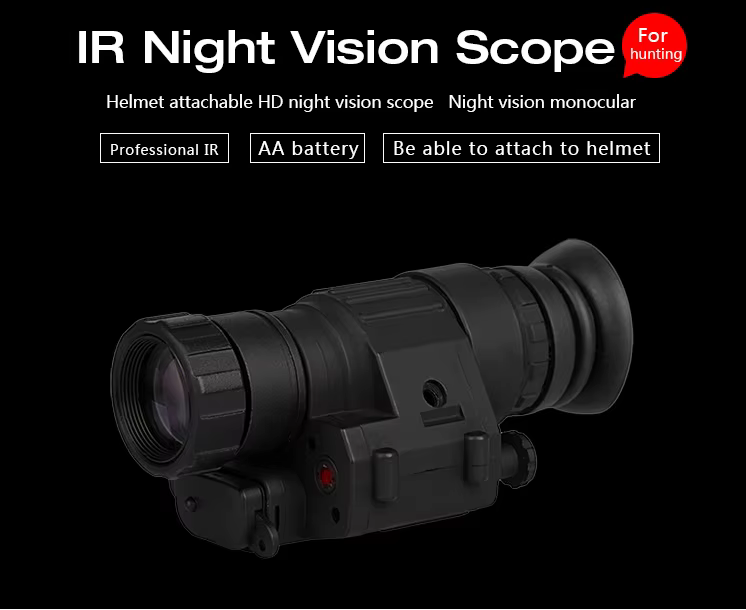 Adaptador L4G24 acoplado al monocular PVS-14