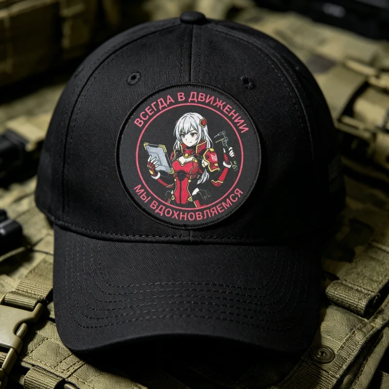 Parche táctico anime con gancho y bucle para gorras y mochilas - imagen 5