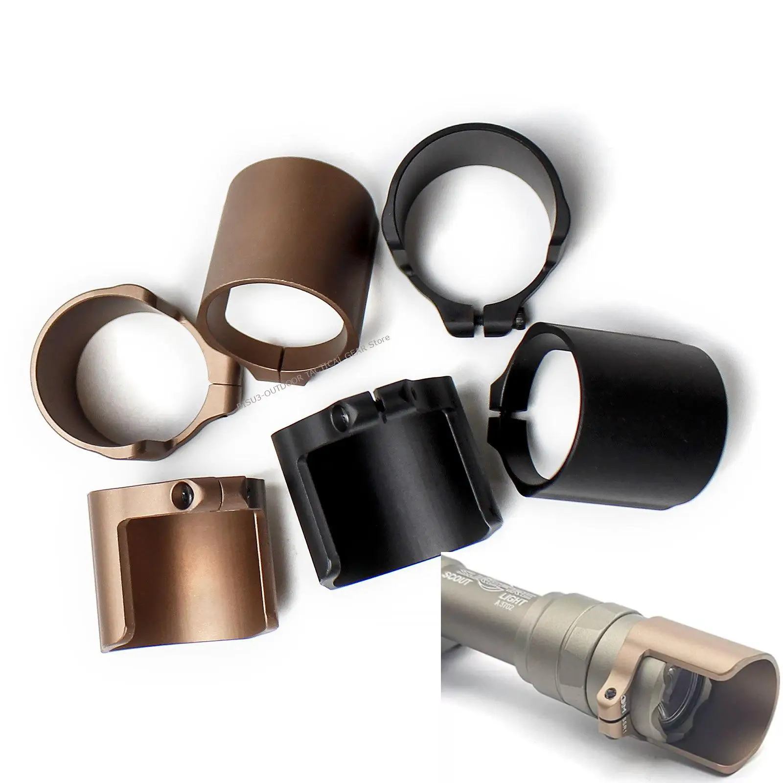Funda para linterna táctica de metal exterior, Modlite - imagen 4
