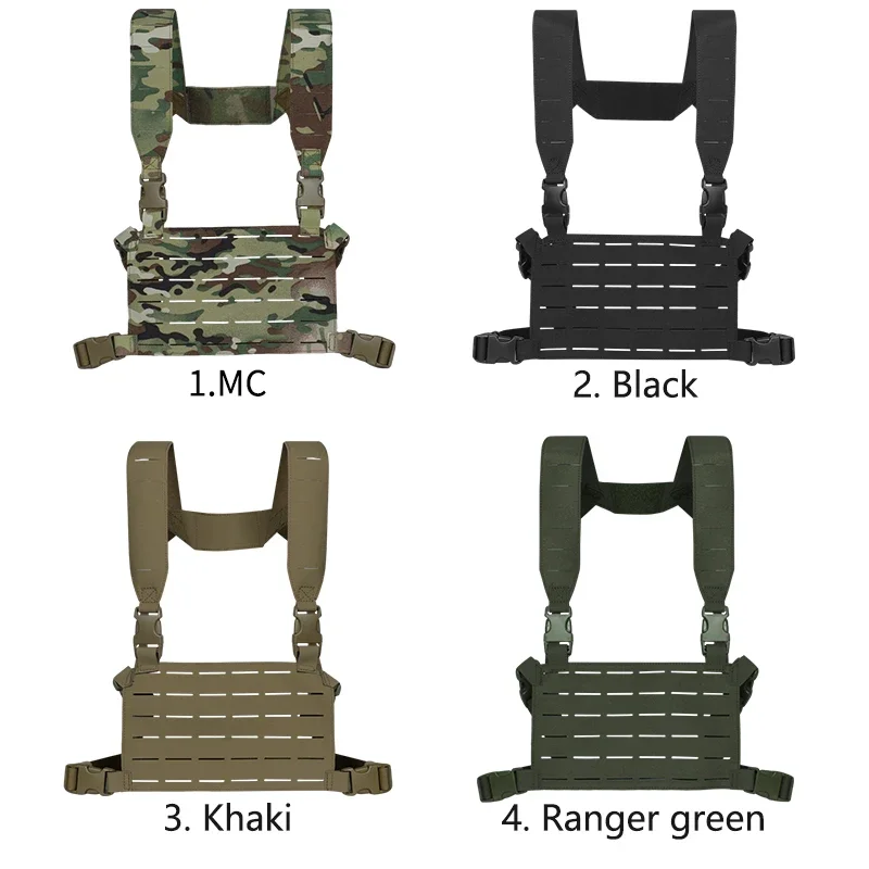 Chaleco táctico MK5 MOLLE Micro Fight Chassis modular con placard - imagen 4