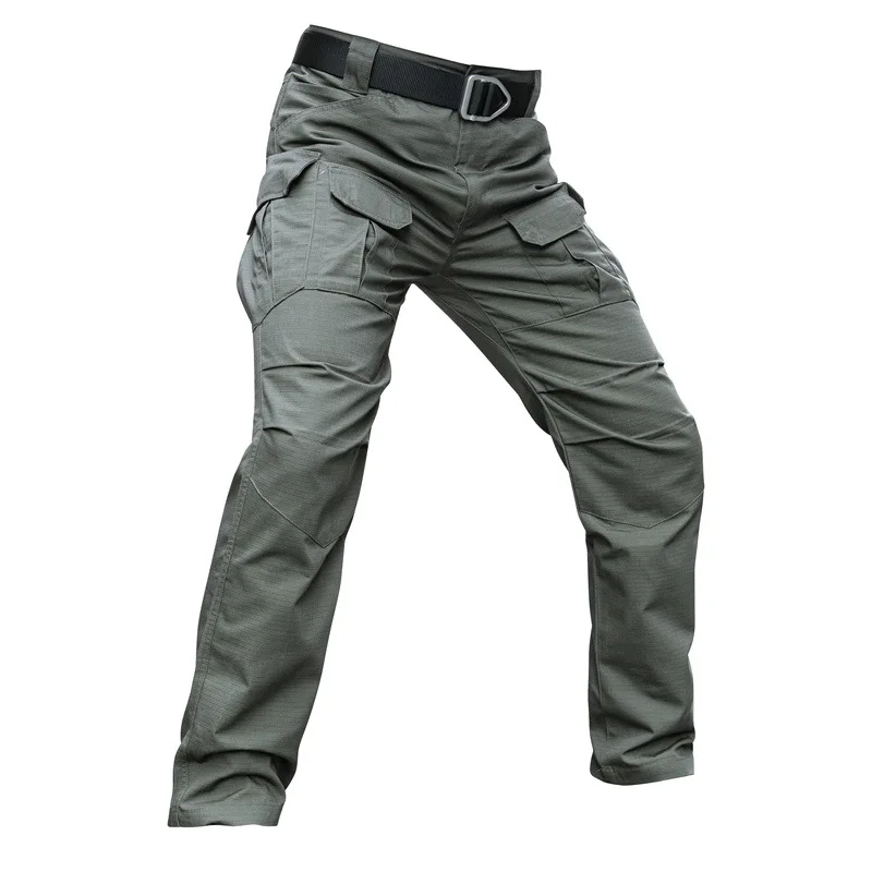 Pantalones Tácticos IX8 Impermeables Cargo Multi-Bolsillo Camuflaje Hombre - imagen 5