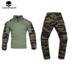Emersongear G3 Traje de combate táctico con rodilleras – Camuflaje civil