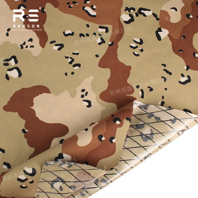 Tela Cordura XPAC impermeable Chocolate Chip desierto, resiste desgarros - imagen 2