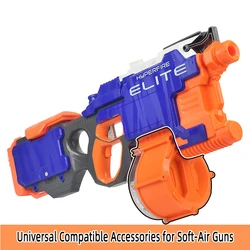 Cargador de tambor para Nerf N-Strike Elite con recargas