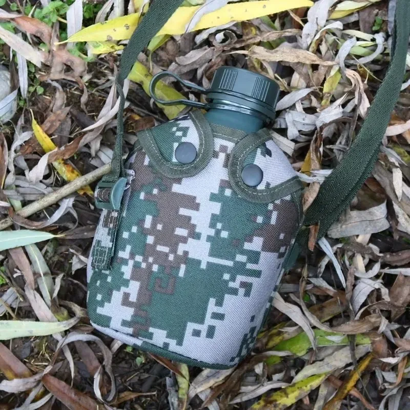 TMC Cantimplora botellín agua para outdoor con bolsa y camping - imagen 5