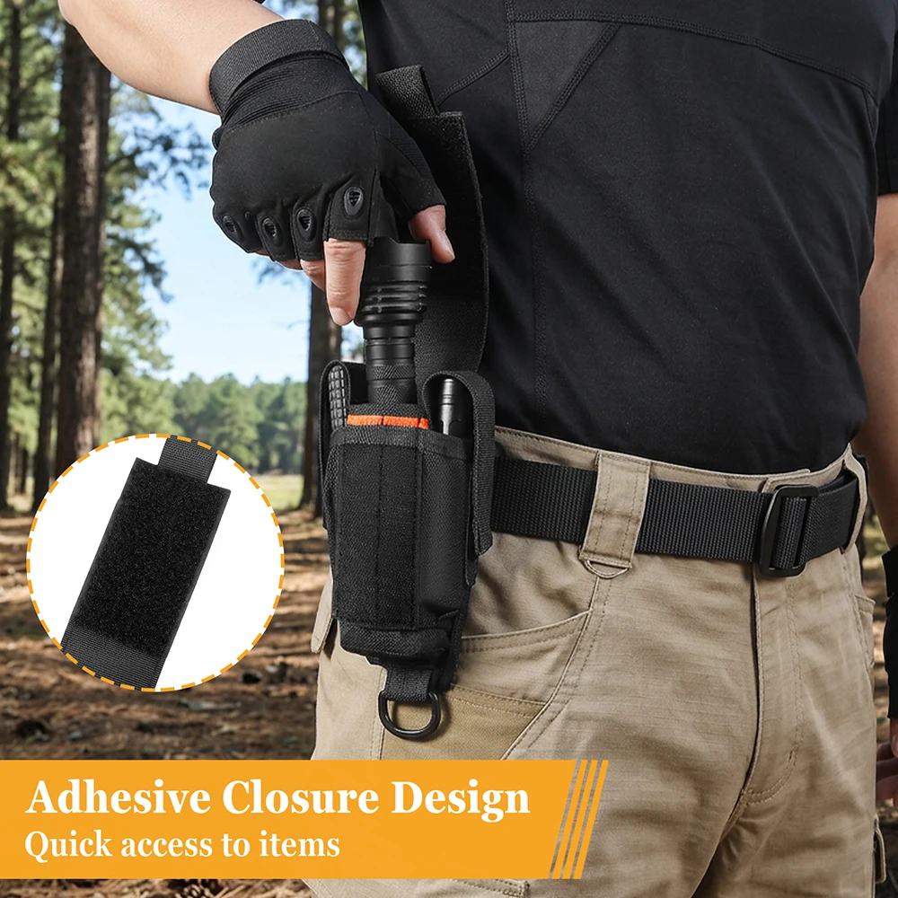 Funda MOLLE para linterna táctica y herramientas EDC - imagen 3