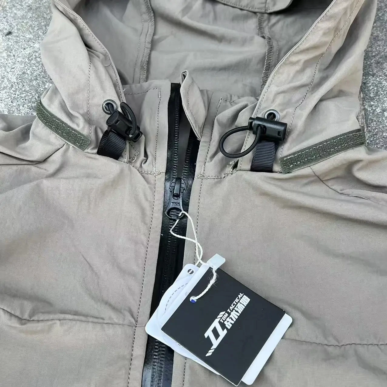 Tactical Tom PCU L5 chaqueta táctica con concha suave gris cremallera - imagen 4