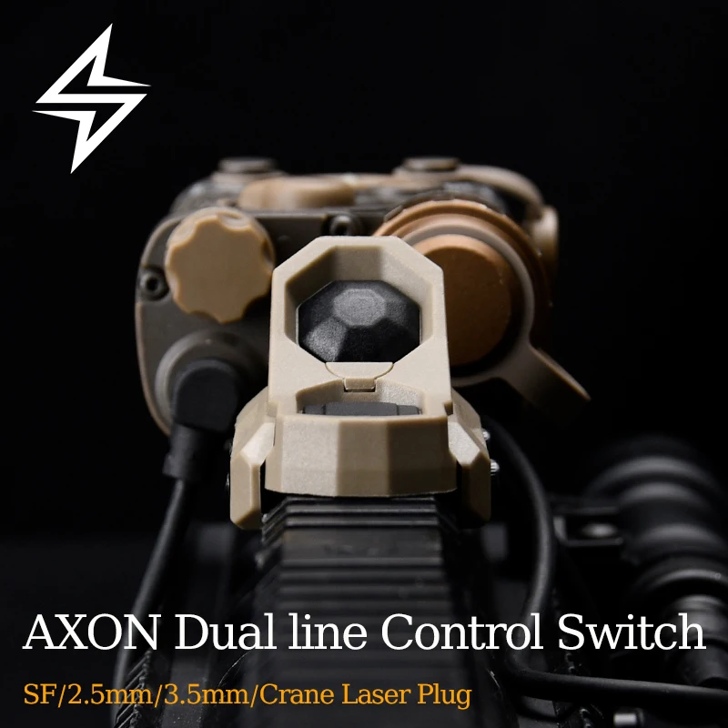 AXON Interruptor táctico doble línea para linterna NGAL en Picatinny - imagen 5