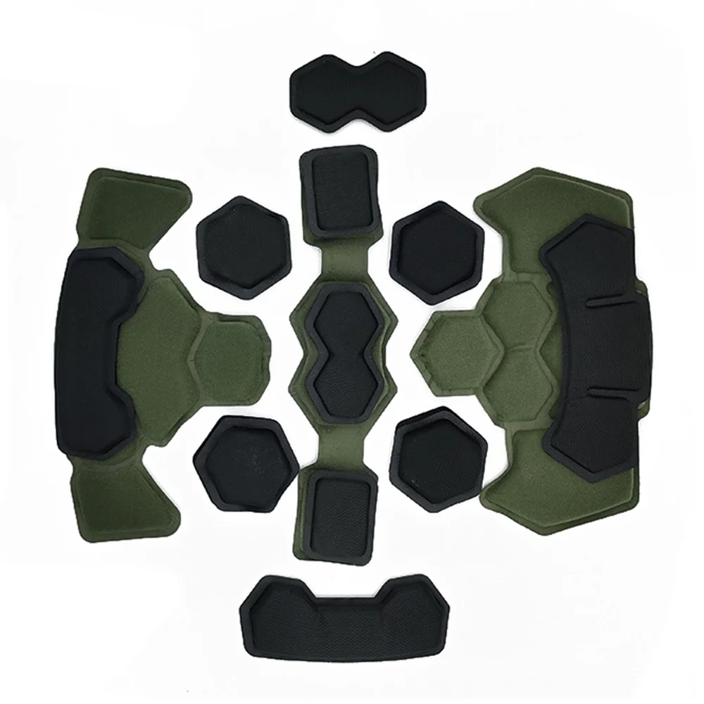 VULPO Gen4 acolchado casco espuma viscoelástica – Interior MICH airsoft - imagen 4