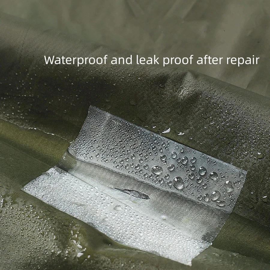 Parche reparación impermeable TPU transparente para inflables y tienda - imagen 5