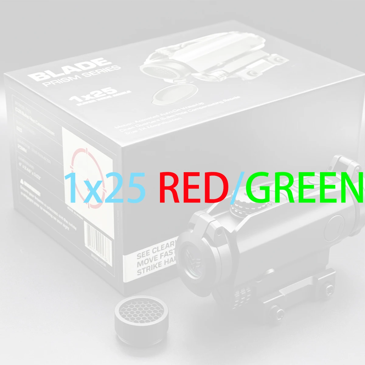 EOTECH EFLX-CE Mini, punto rojo cerrado 1x25 color arena