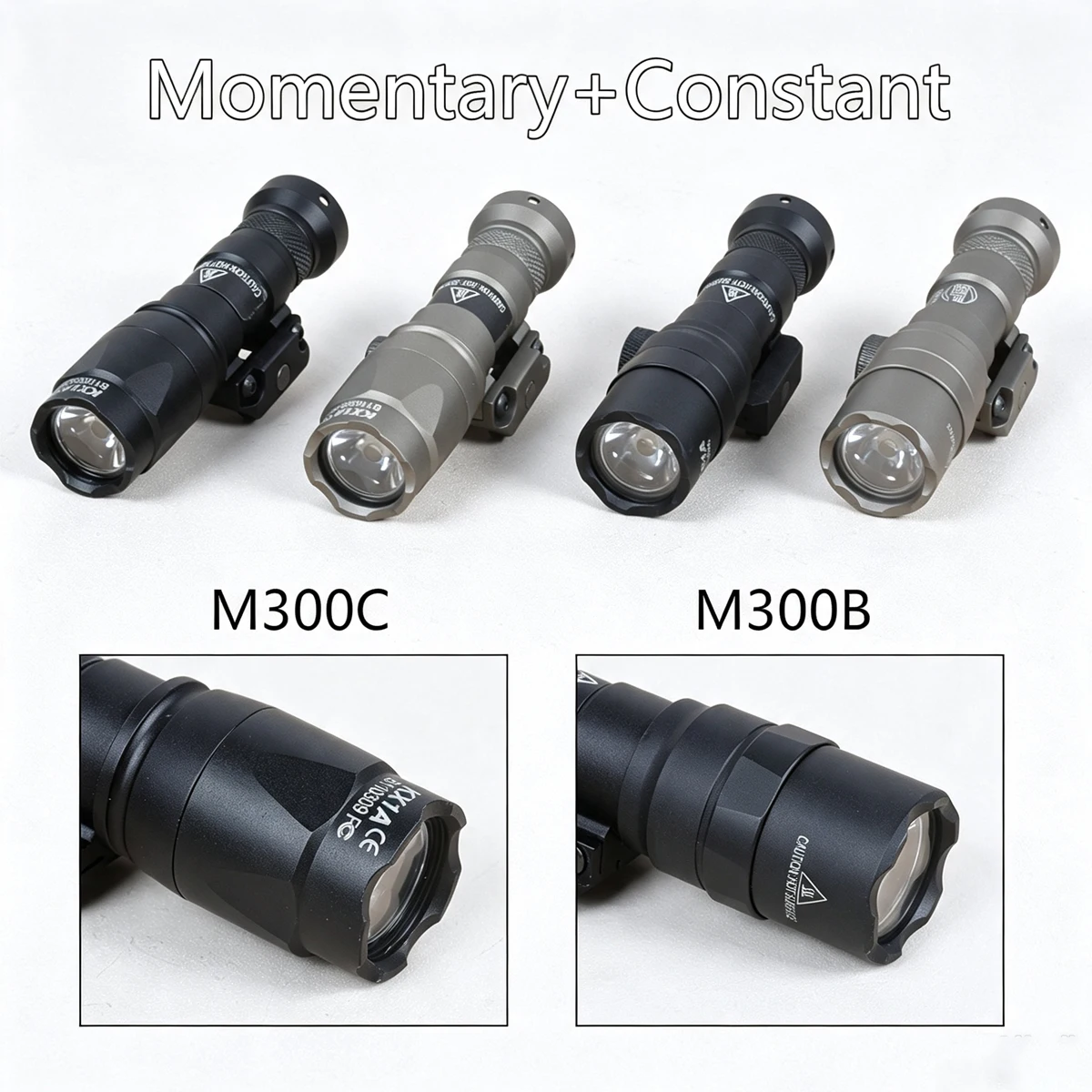 SureFire M300 Linterna táctica LED para rifle M4 AR15 - imagen 5