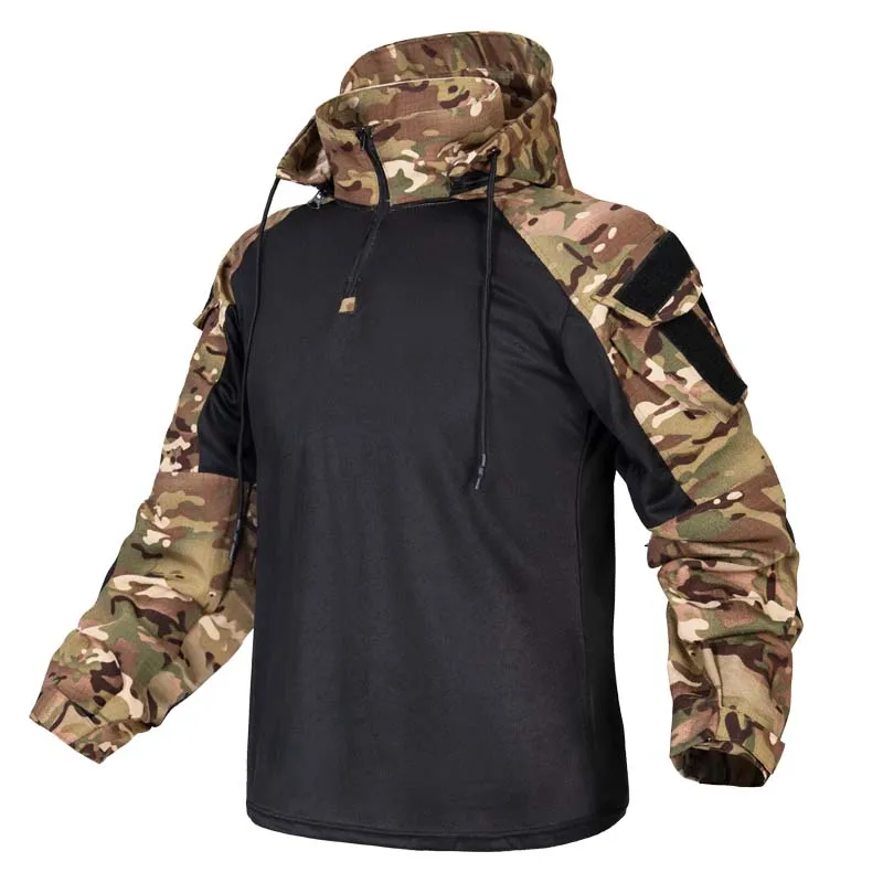 Camiseta táctica Multicam camuflaje CP US Army resistente al uso