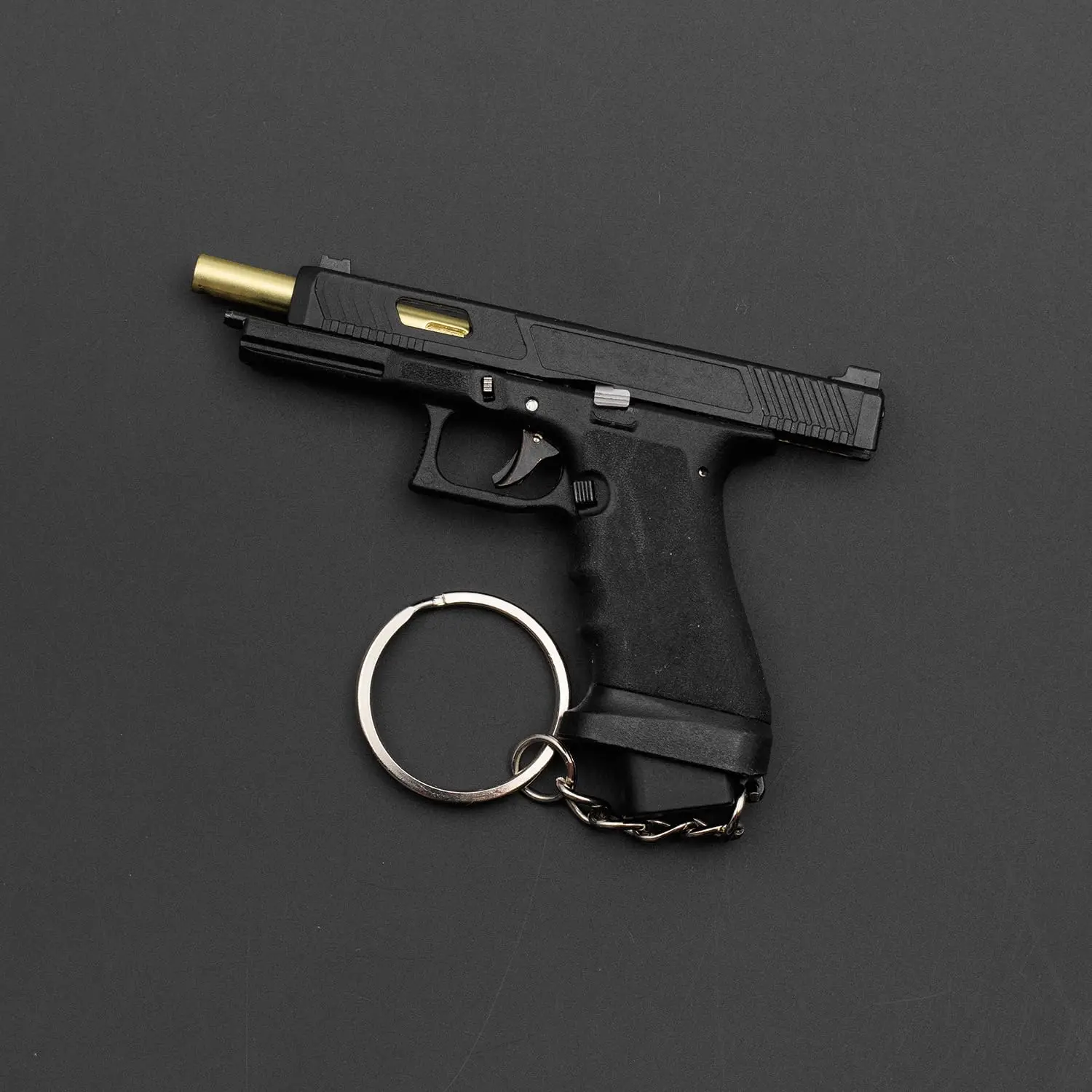 Llavero táctico de pistola miniatura coleccionable para regalo - imagen 3