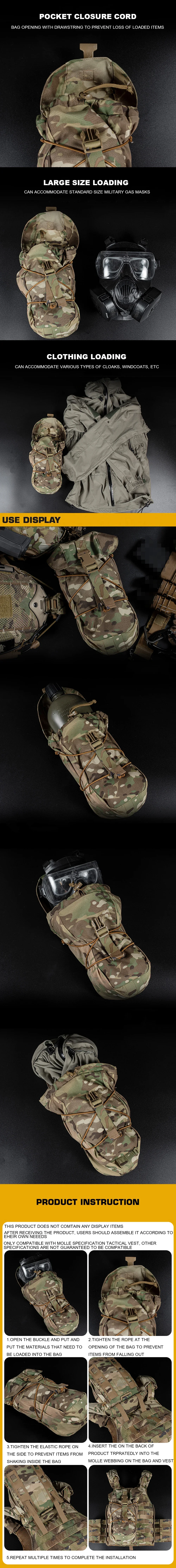 Detalle del tejido Cordura y costuras en Verde Ranger