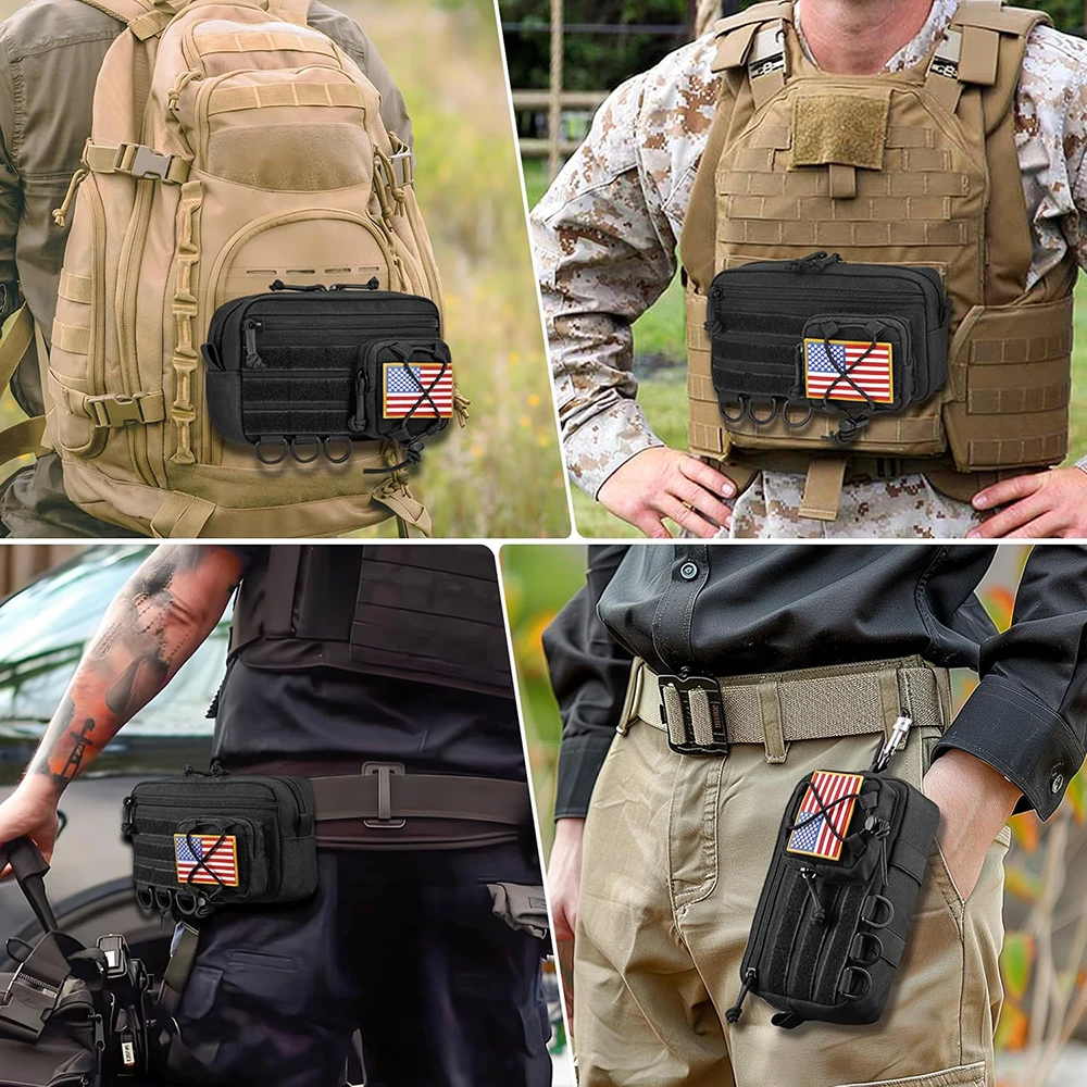 Bolsa en verde militar