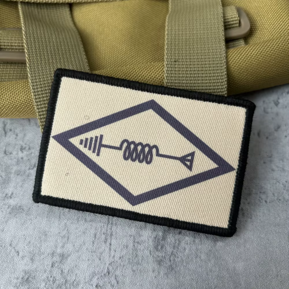 Parche moral táctico operador radio aficionado – Velcro MOLLE - imagen 4