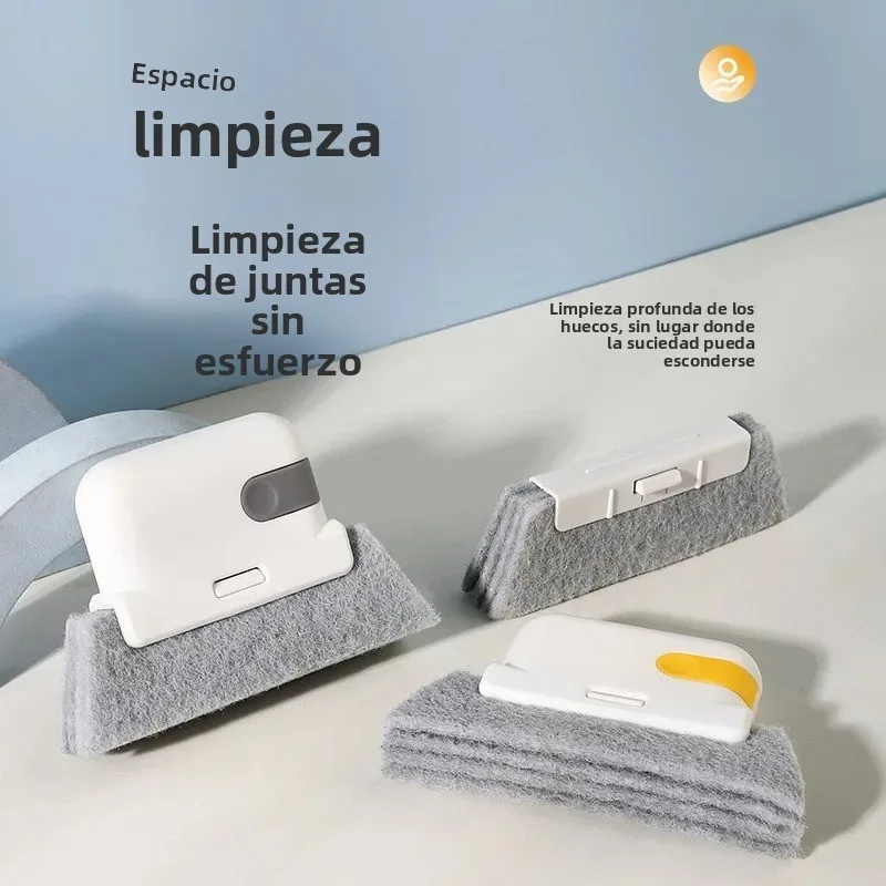 Cepillo limpiador de cristales extraíble para ranuras y esquinas - imagen 3