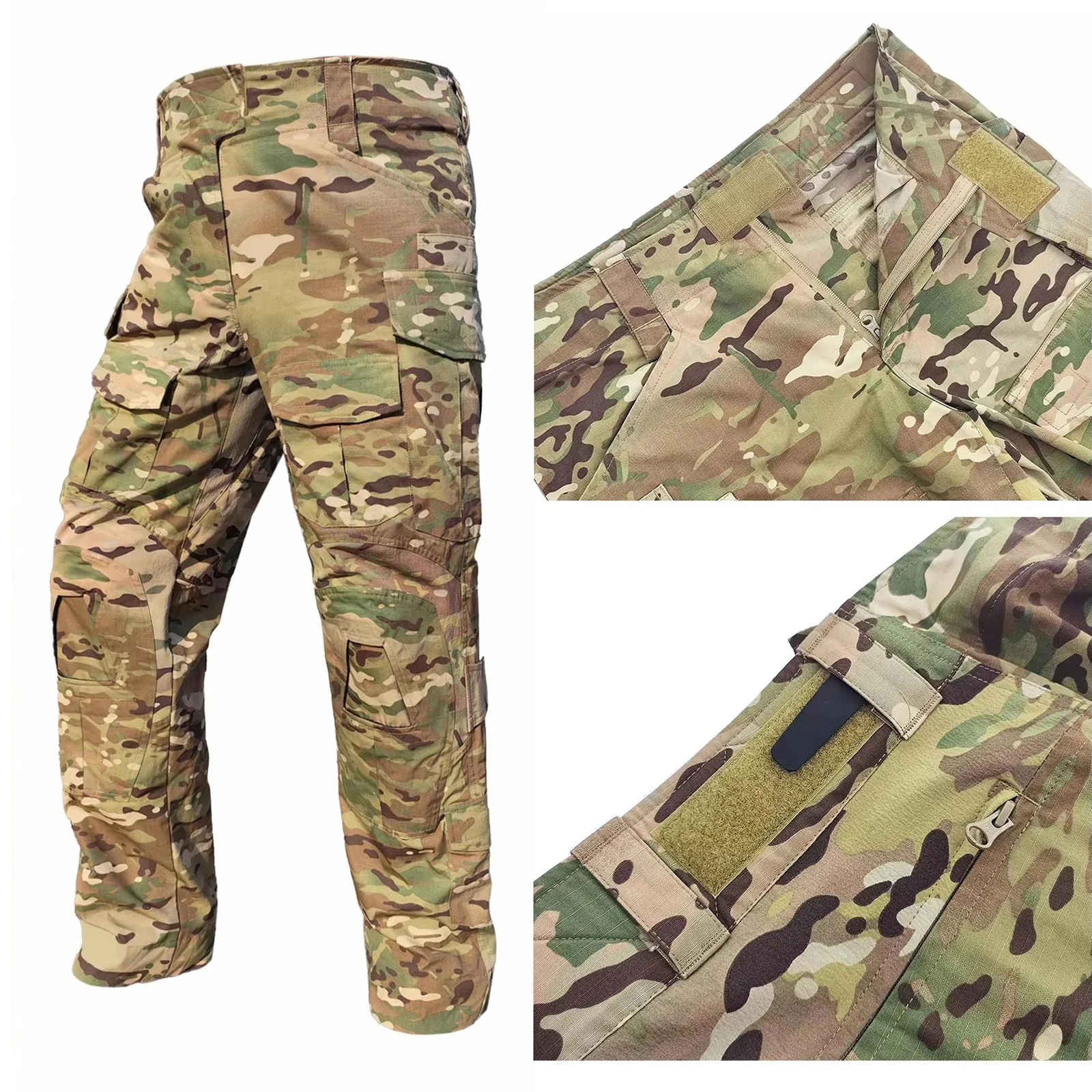 Pantalones tácticos G3 resistentes a desgarros camuflaje todo terreno - imagen 4