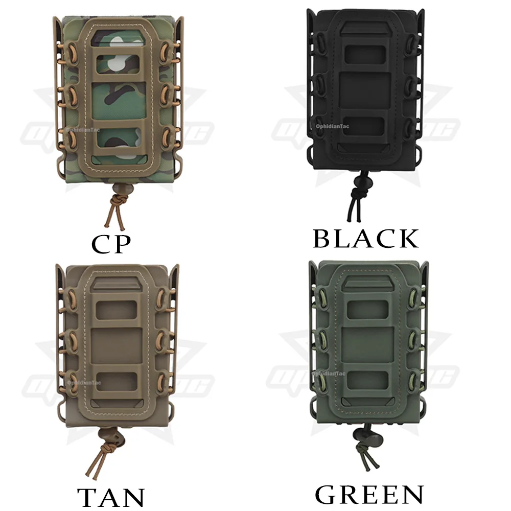 Vista frontal de la funda OPHIDIAN Fast Mag TPR Flexible Molle