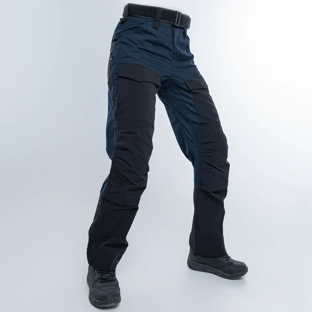 Pantalones tácticos de nailon elástico para montañismo y entreno