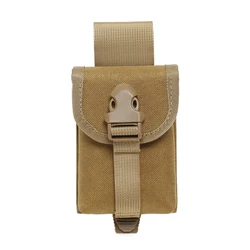 Bolsa táctica MOLLE mini para cartuchos, impermeable de nailon